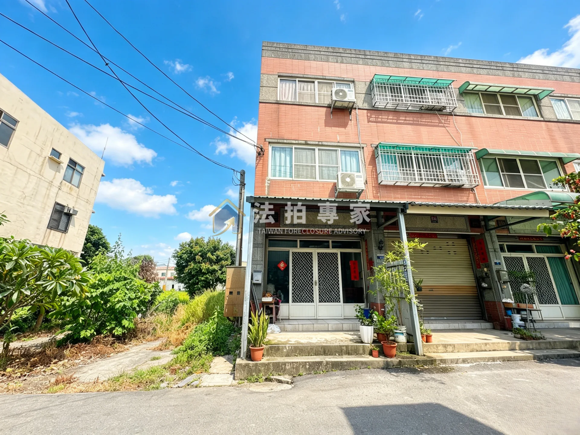 大雅・昌平路・靜巷邊間三樓透天